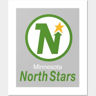 Defunct Minnesota North Stars Hockey Posters and Art